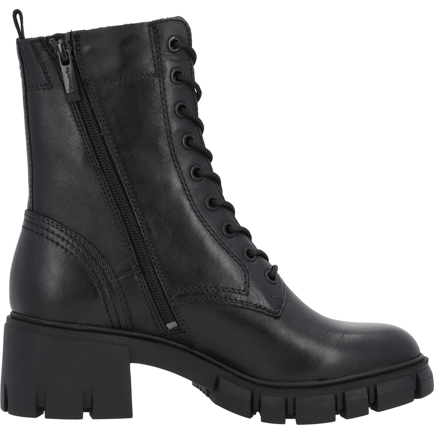 Tamaris 25272, Stiefeletten, Damen, Schwarz (Black Leather)