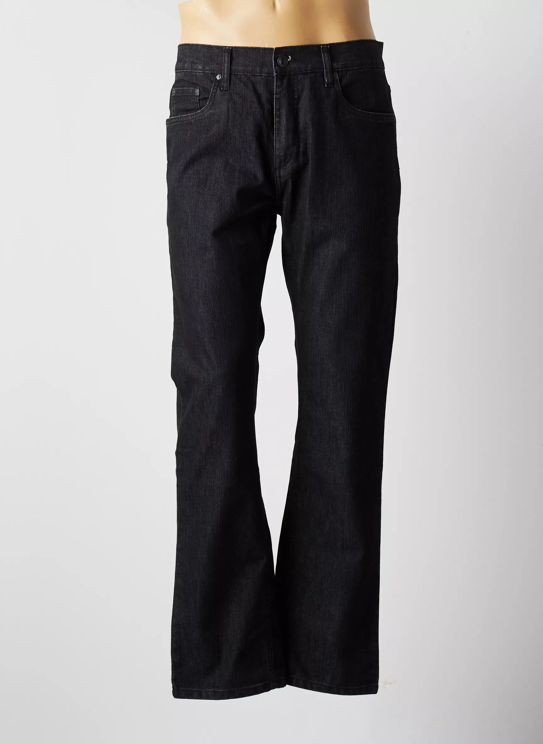 Hero By John Medoox Jeans Coupe Droite Femme couleur gris