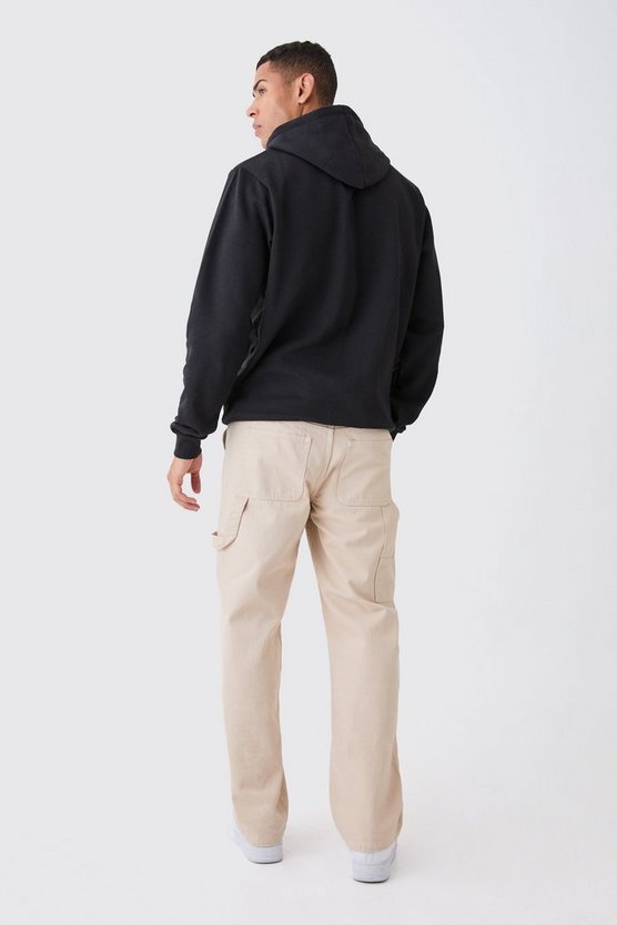 Kastiger Oversize Basic Hoodie