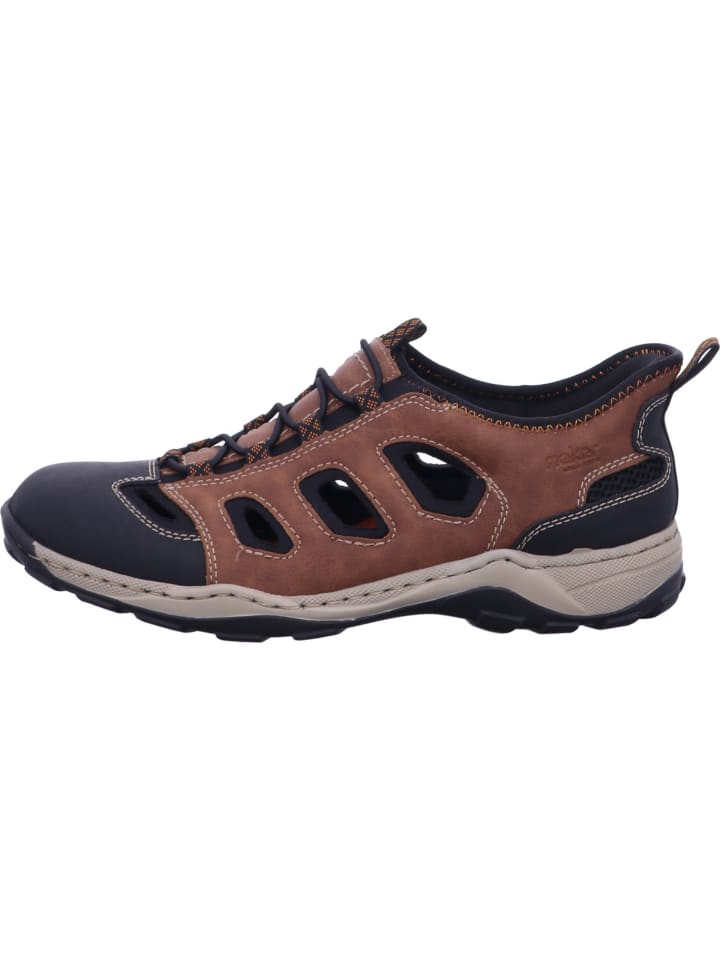 rieker Herren Halbschuhe  in Braun günstig kaufen