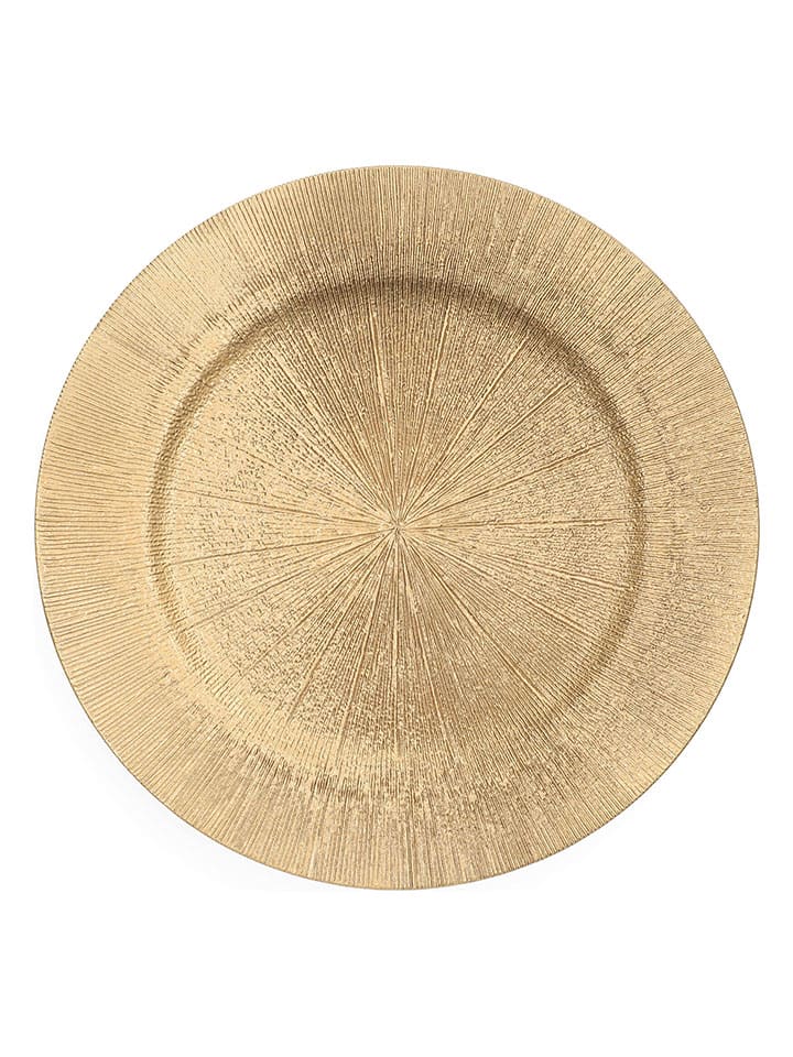 Homla Dekoteller ''Raggi'' in Gold - Ø 33 cm günstig kaufen onesize