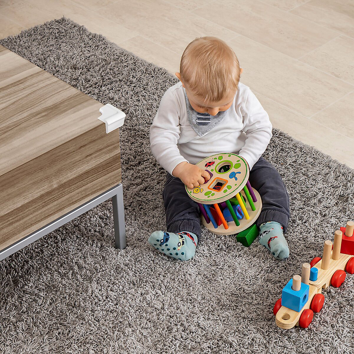 Eckenschutz soft, weiß