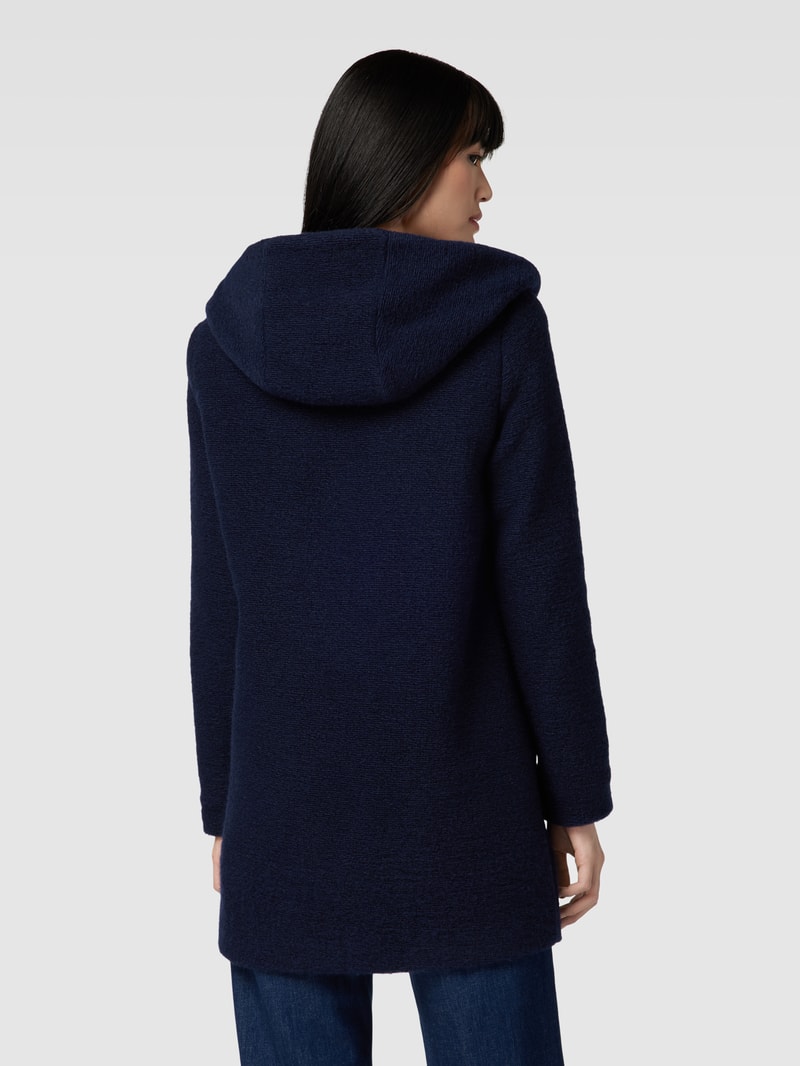 Jacke mit Knopfleiste in marineblau