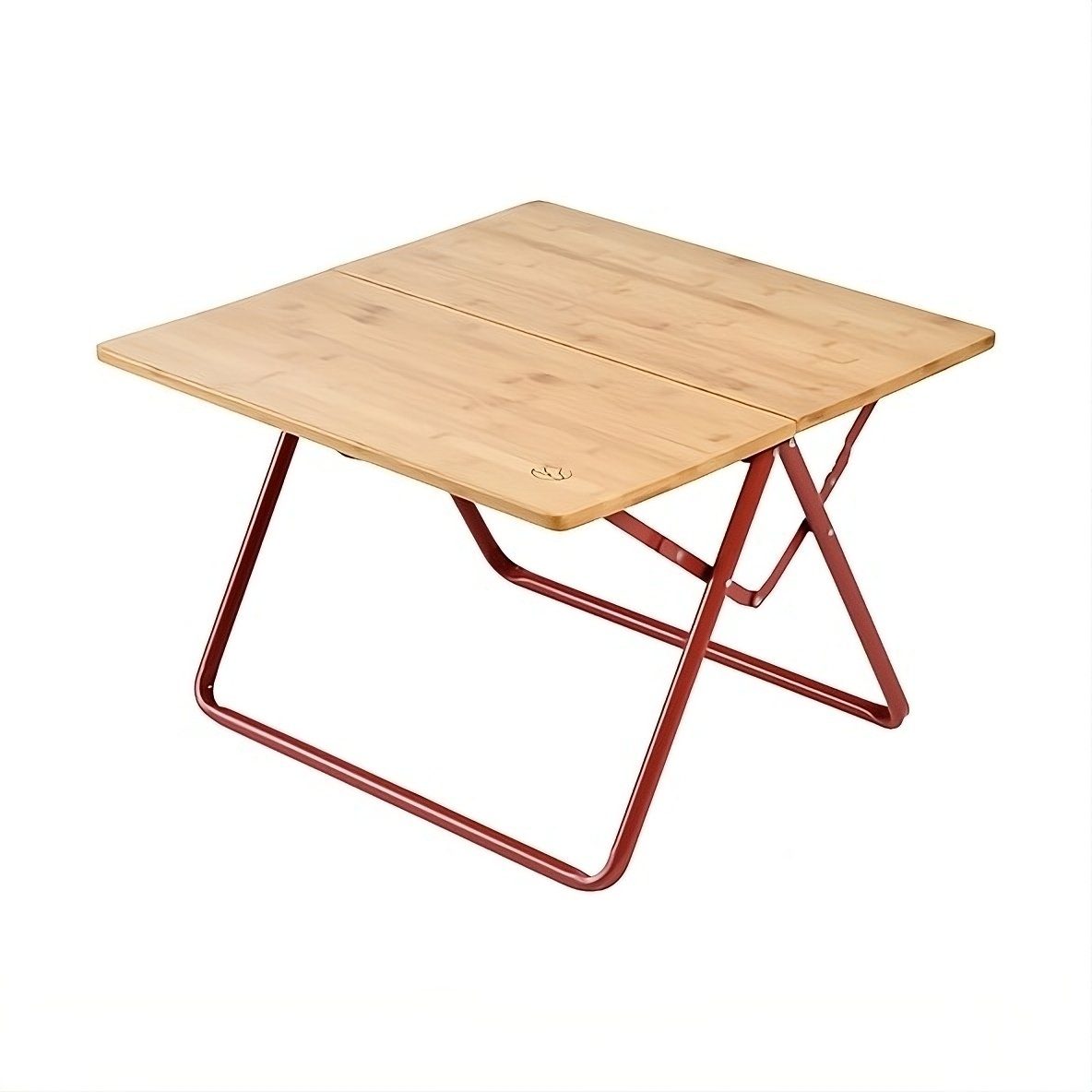 boho living® Campingtisch Bamboo Bambus (Beistelltisch), klappbar, inkl. Tragetasche