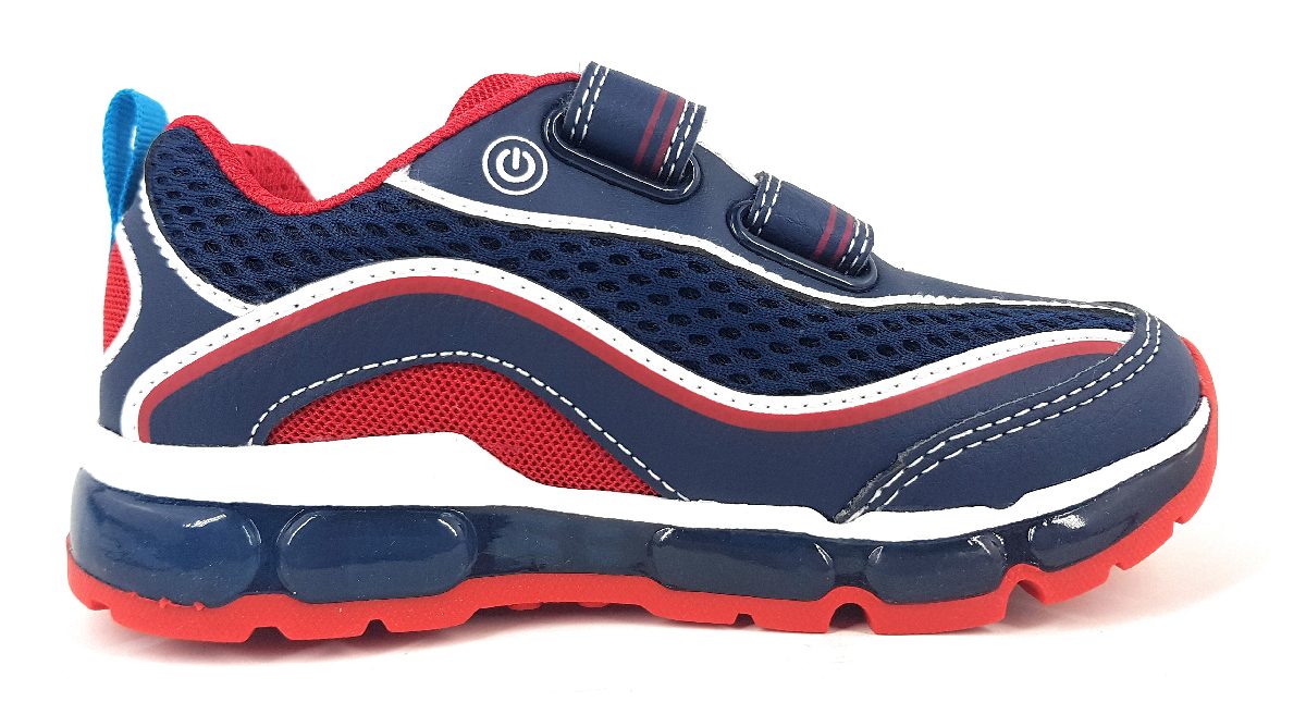 Geox J Android J0244C-014BU/C0735 Blau C0735 navy/red