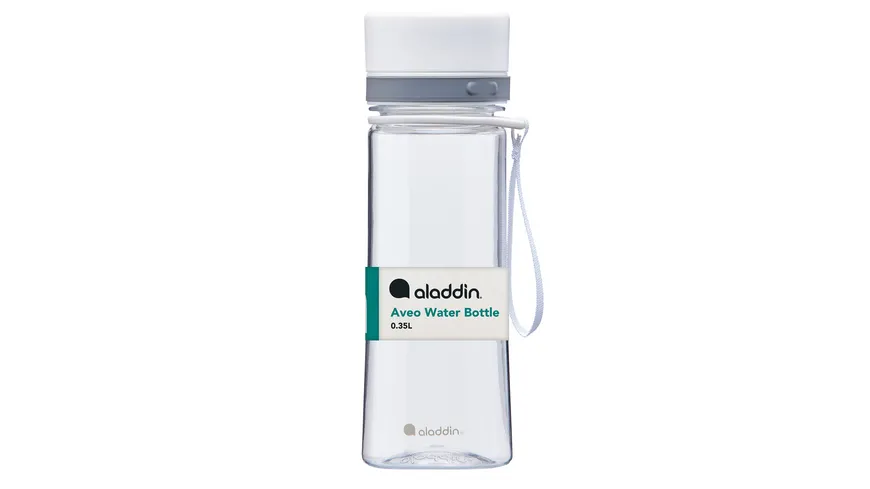 aladdin Trinkflasche AVEO Clear White 0,35l
