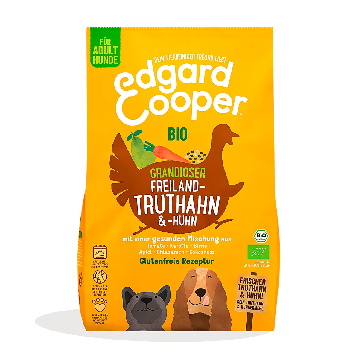 Edgard & Cooper Bio Truthahn & Bio Huhn kaufen bei ZooRoyal