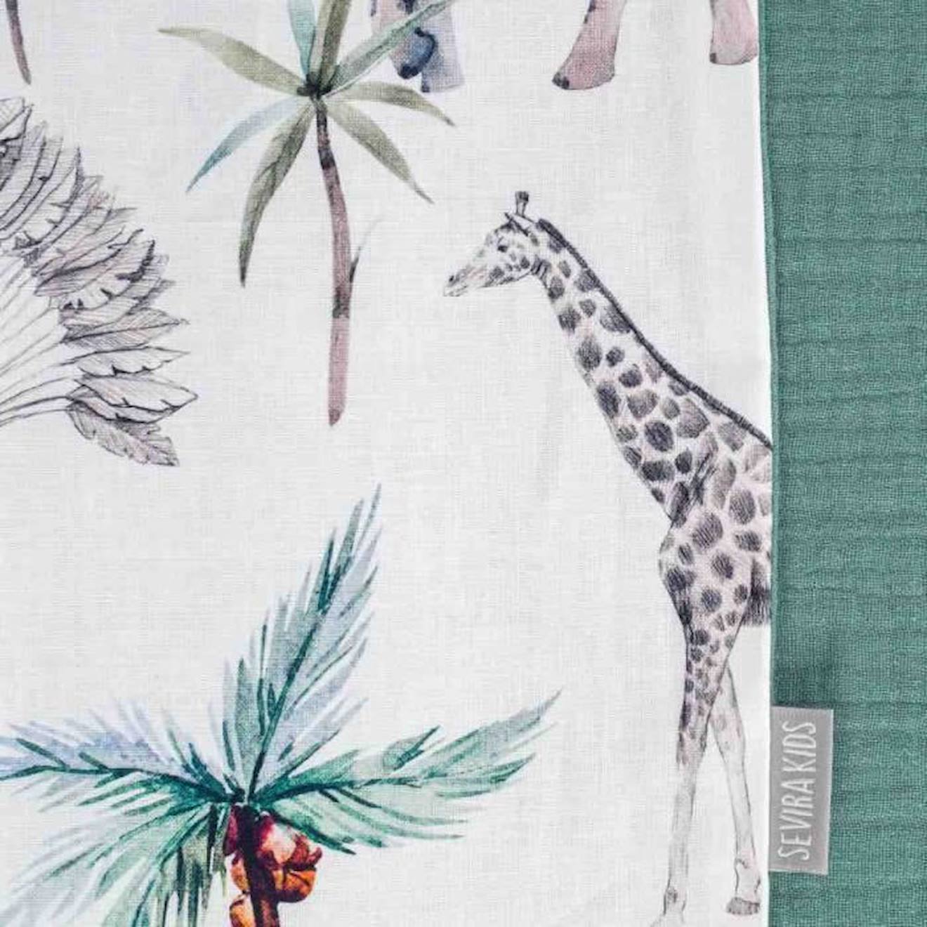 Gigoteuse turbulette légère Kimono, Safari gris