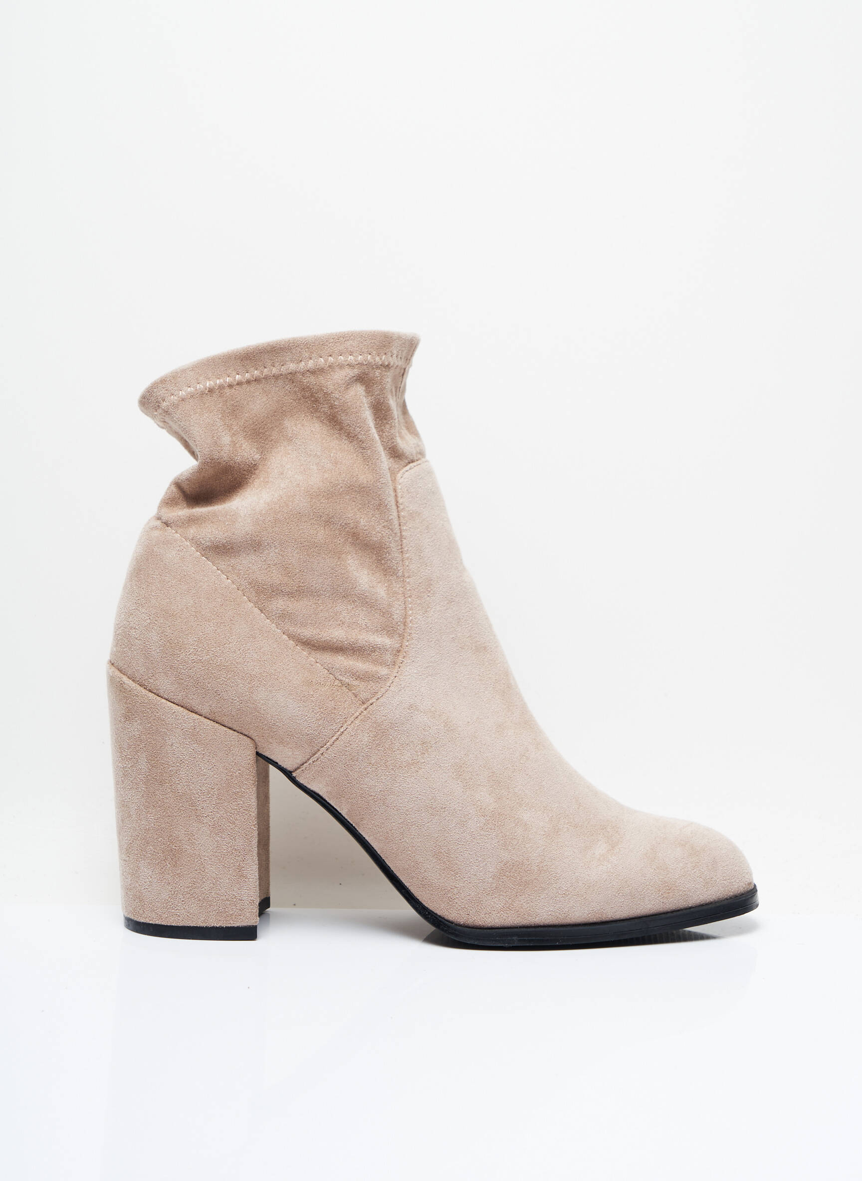 Benetton Bottines Femme couleur beige