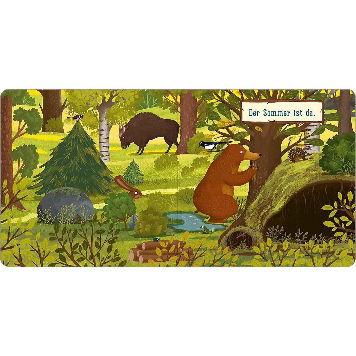 Ein Tag im Wald: Kleiner Bär
