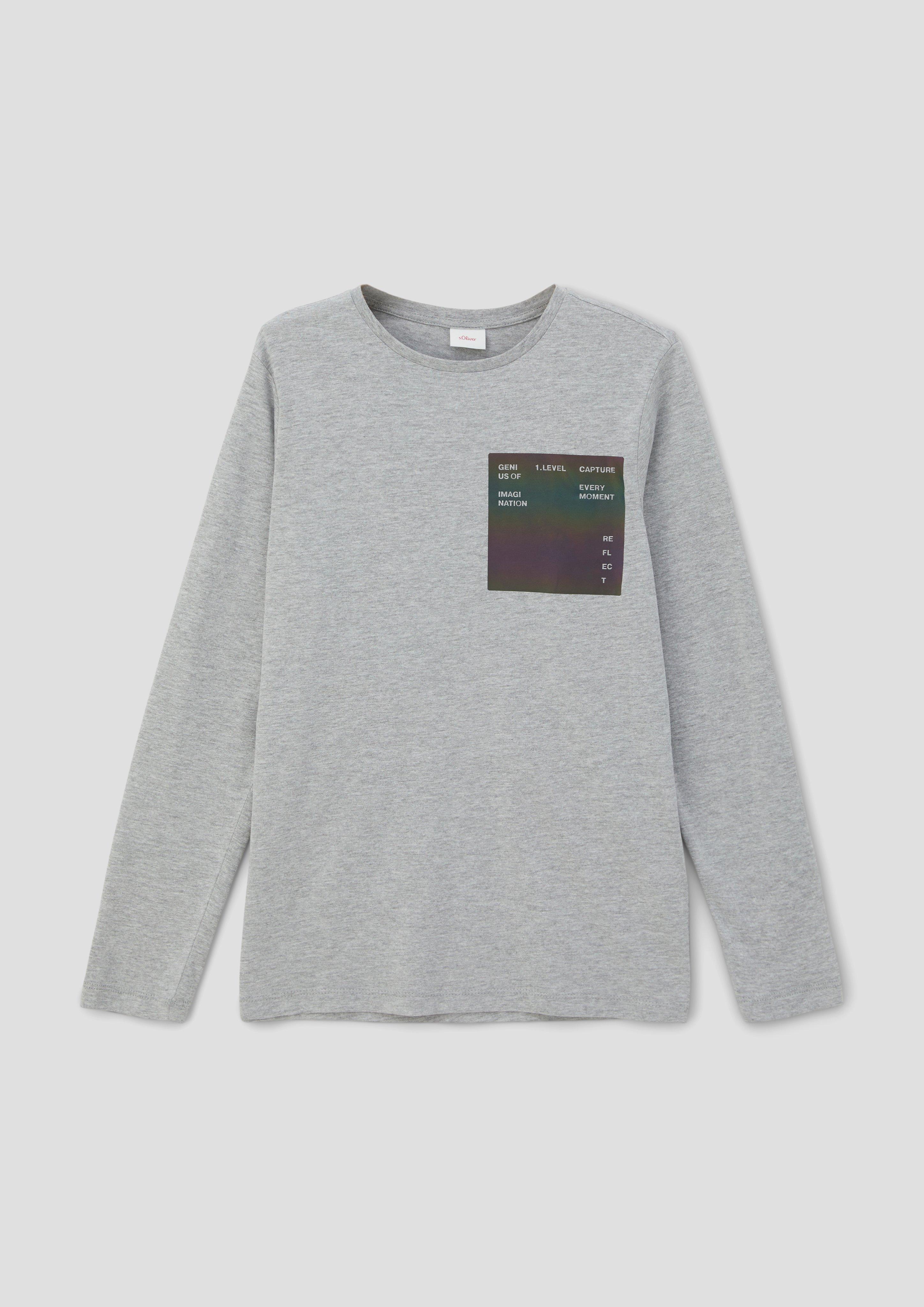Longsleeve mit Effektprint  2134020-9400