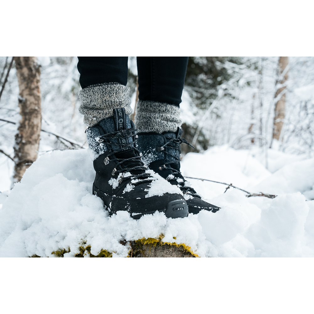 Icebug Adak ReWool Womens Michelin Grey H41002-0B / schwarz