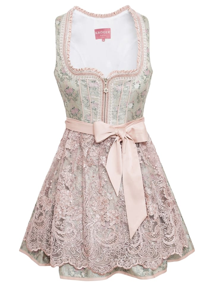 KRÜGER Dirndl 414365 in hellgrün günstig kaufen