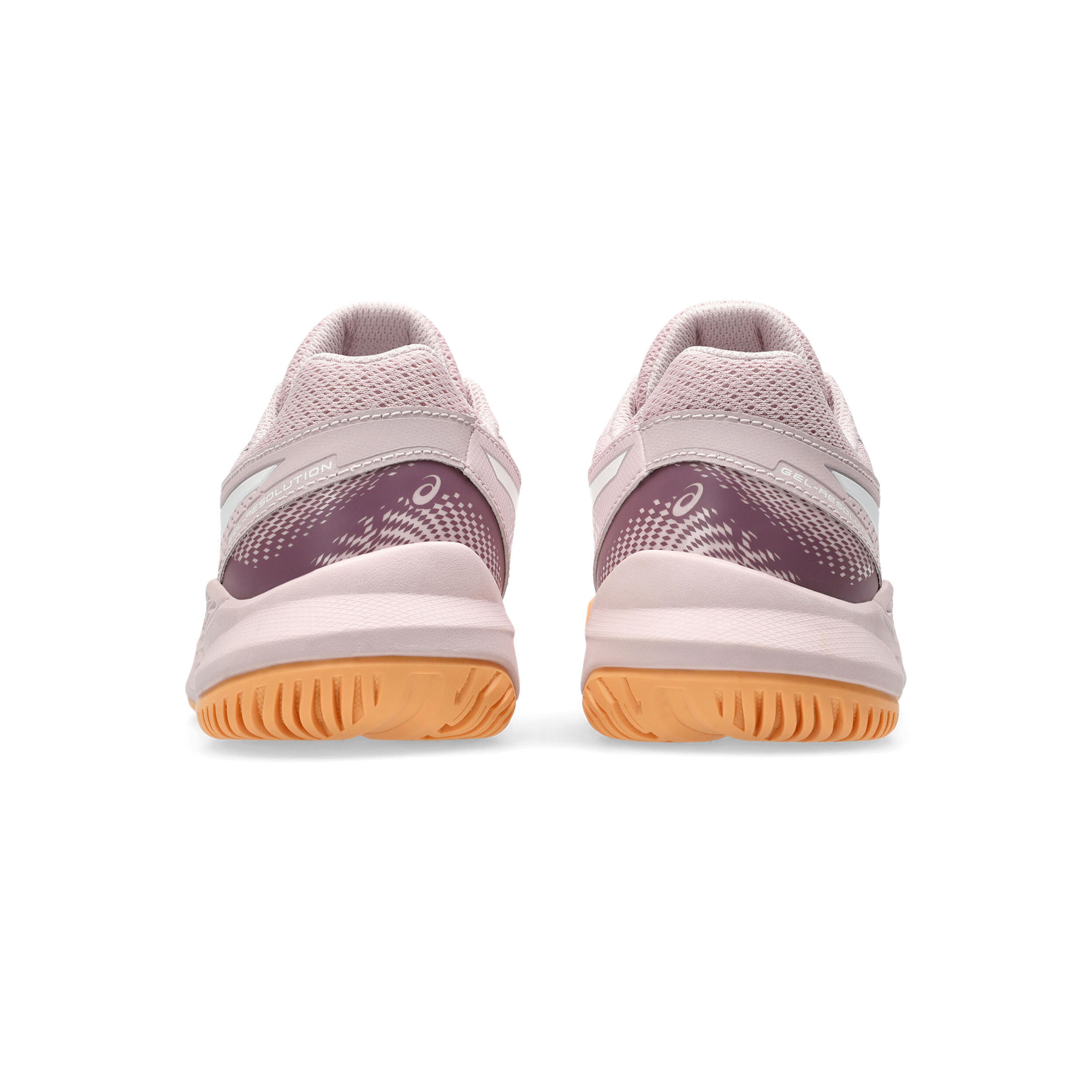 Gel-Resolution 9 GS Allcourtschuh Kinder - Beige, Weiß