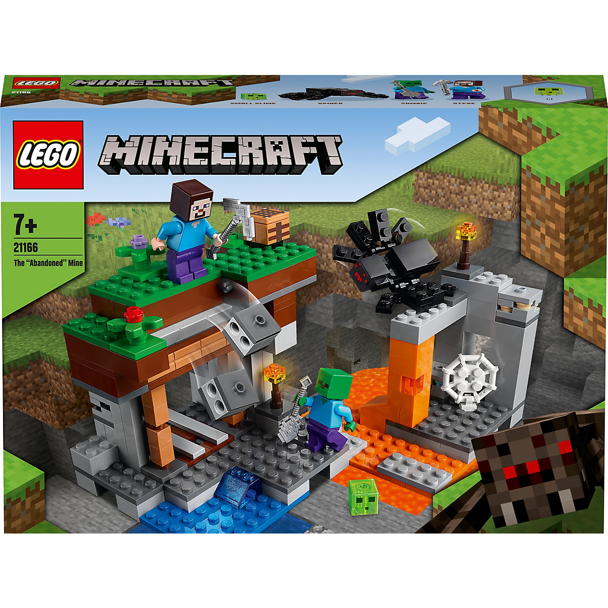 LEGO® Minecraft 21166 Die verlassene Mine