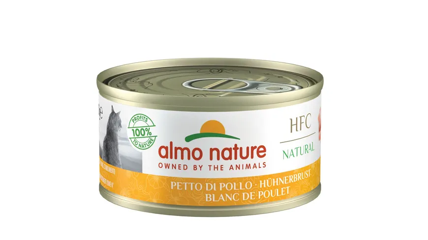 almo nature Katzennassfutter Cat Adult Hühnerbrust 70 g
