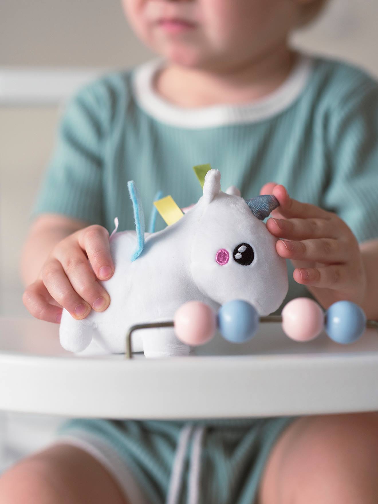 Veilleuse peluche portable PABOBO Shakies licorne