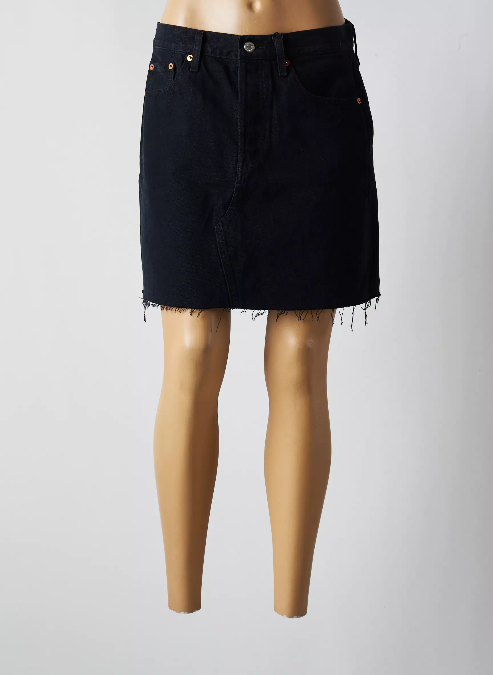 Levis Jupes Courtes Femme couleur noir