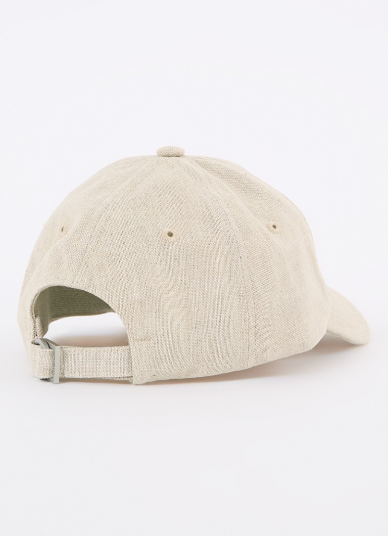 Jacquemus  La Casquette Gadjo pet in linnenblend met logo
