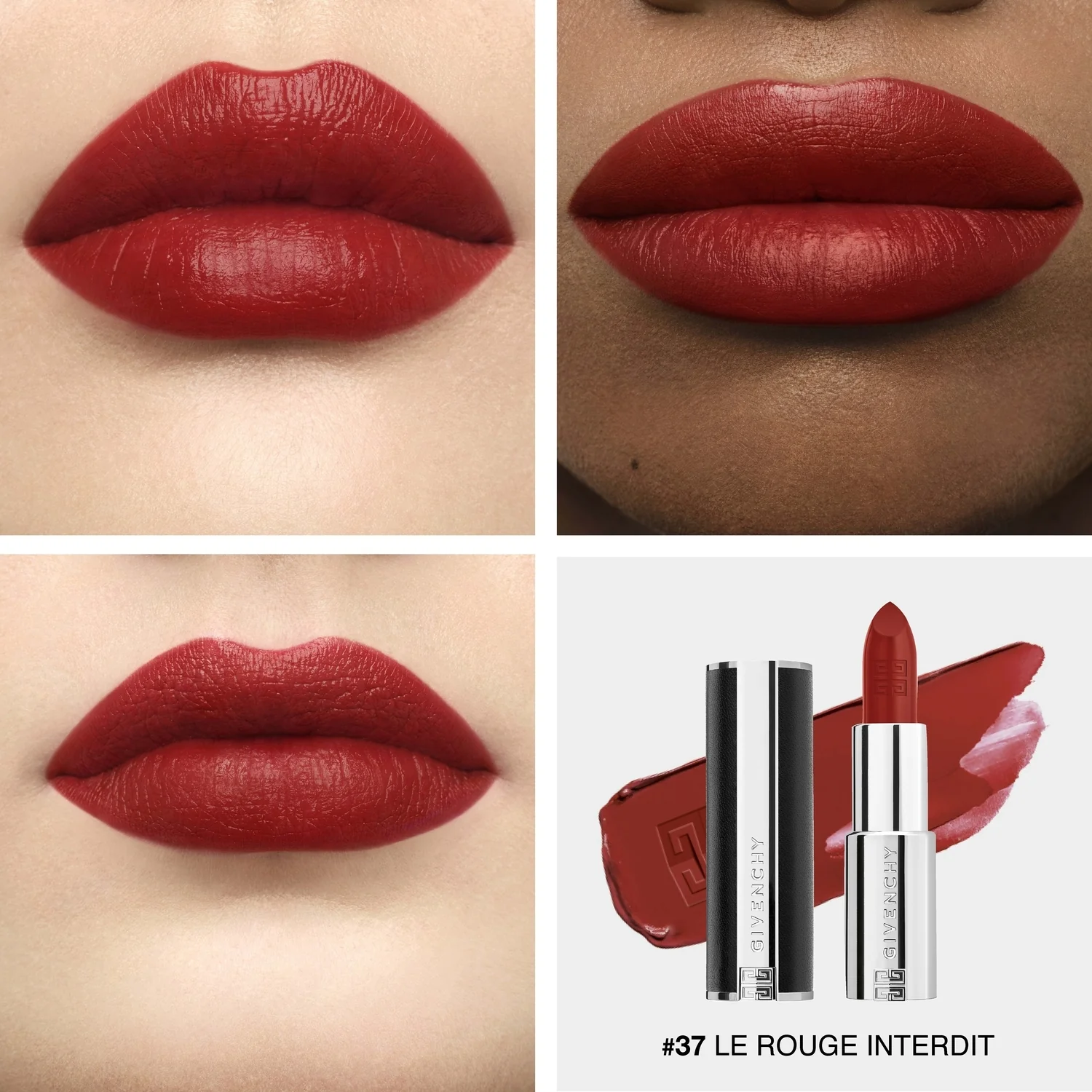 Le Rouge Interdit Barra de labios Seda Intensa