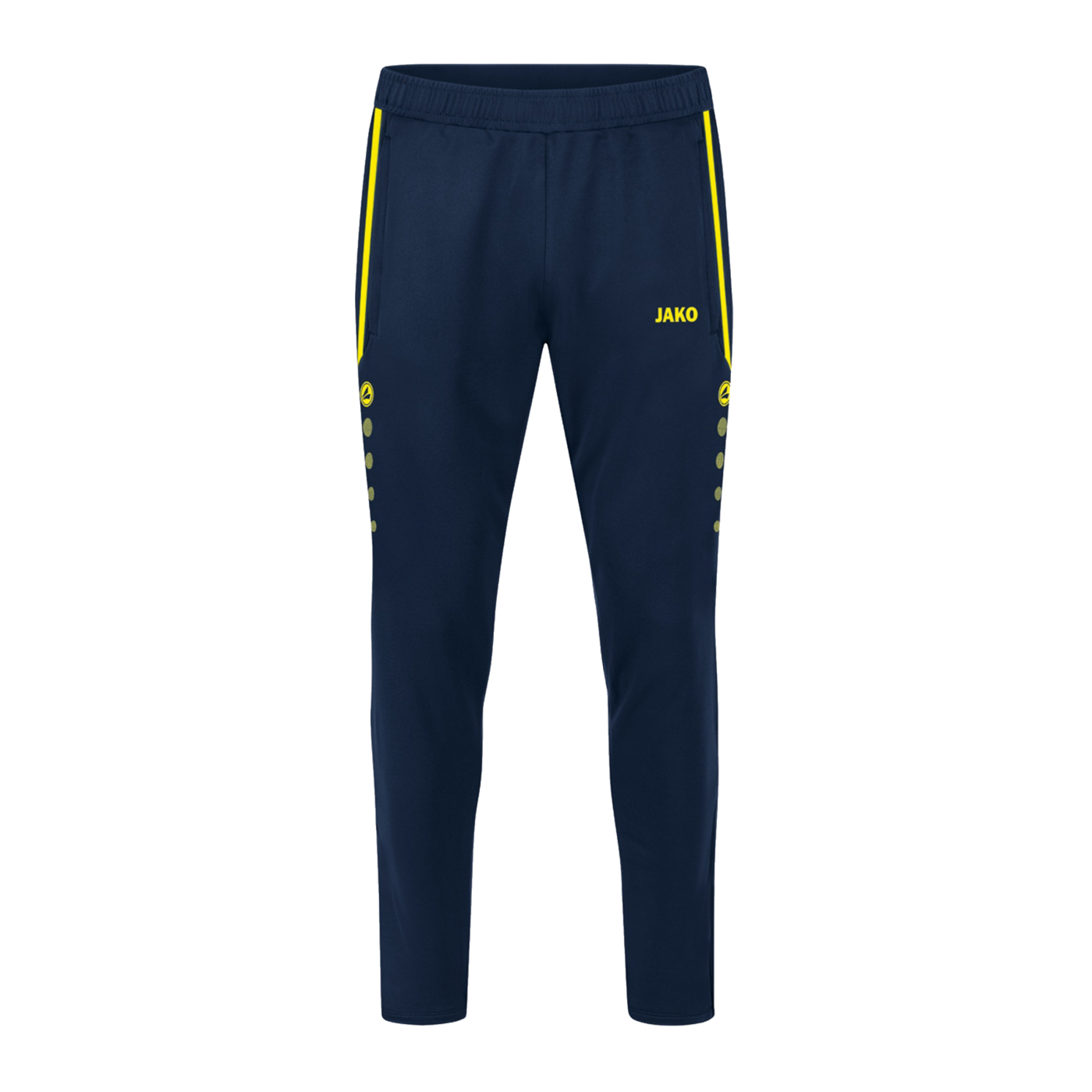 JAKO Allround Trainingshose Damen Blau Gelb F904