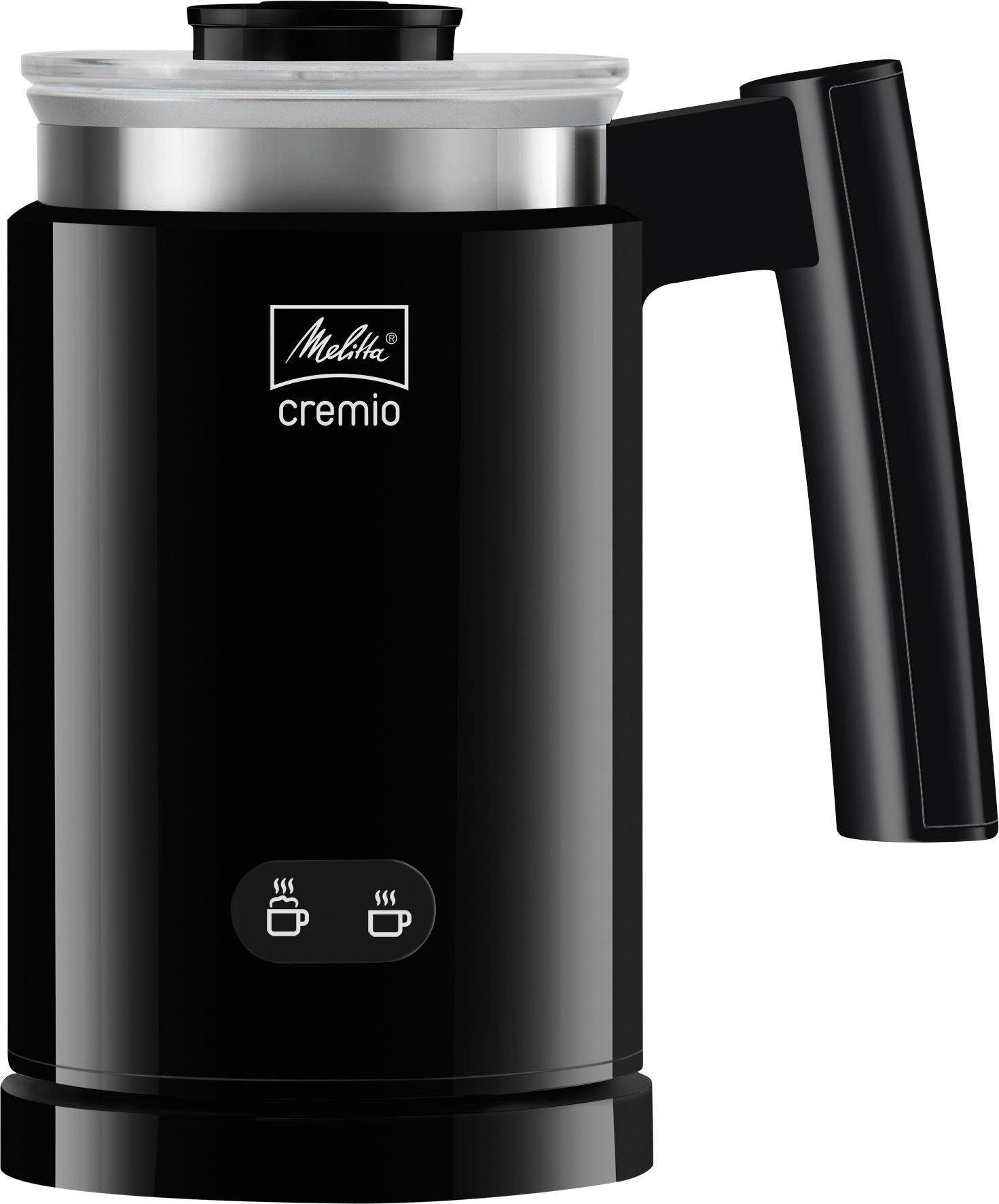 Melitta Milchaufschäumer Cremio 1014-02 schwarz, 450 W