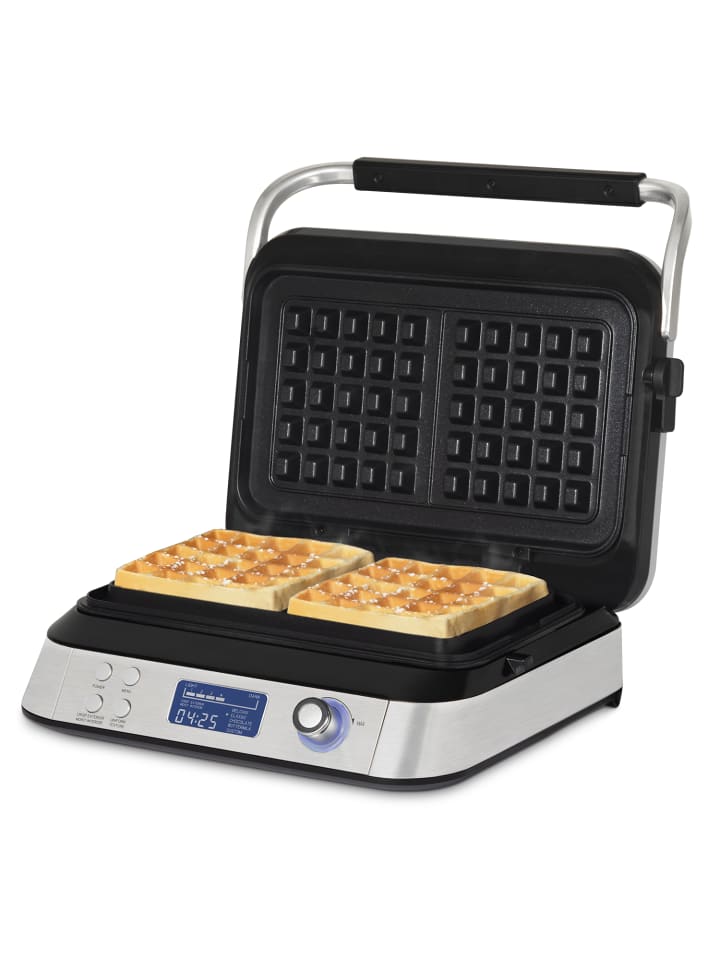 HKoenig Waffeleisen GFX800 Edelstahl und Schwarz günstig kaufen onesize