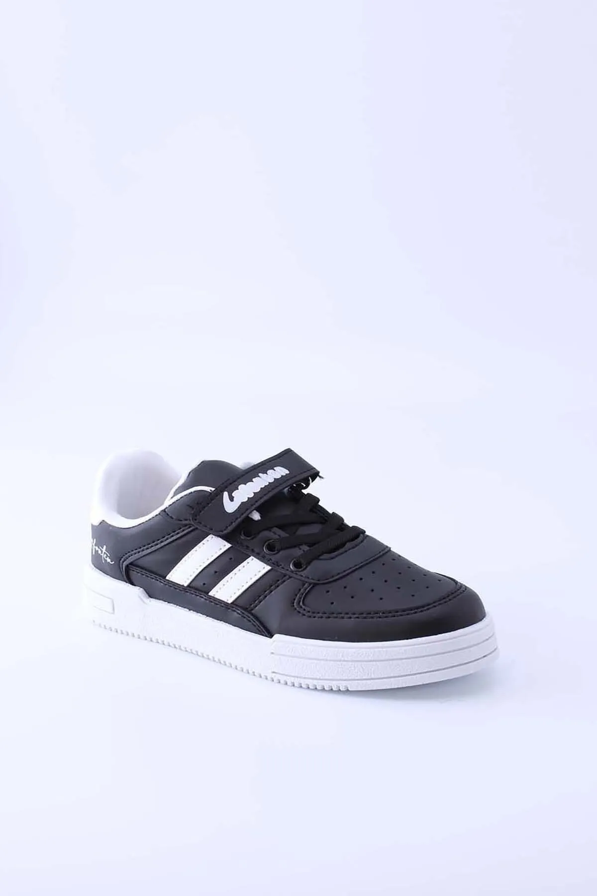 en7  Schwarze und weiße Kinder-Sneakers 5555