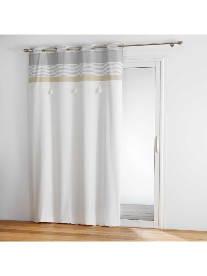Douceur d’Intérieur Fenstervorhang in weiß günstig kaufen onesize