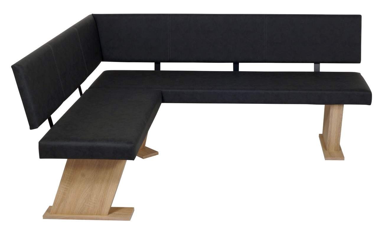 Trendmöbel24 Eckbankgruppe Eckbankgruppe Eckbank Essgruppe VERONA 150 x 181 cm Sonoma Eiche, (4-tlg)