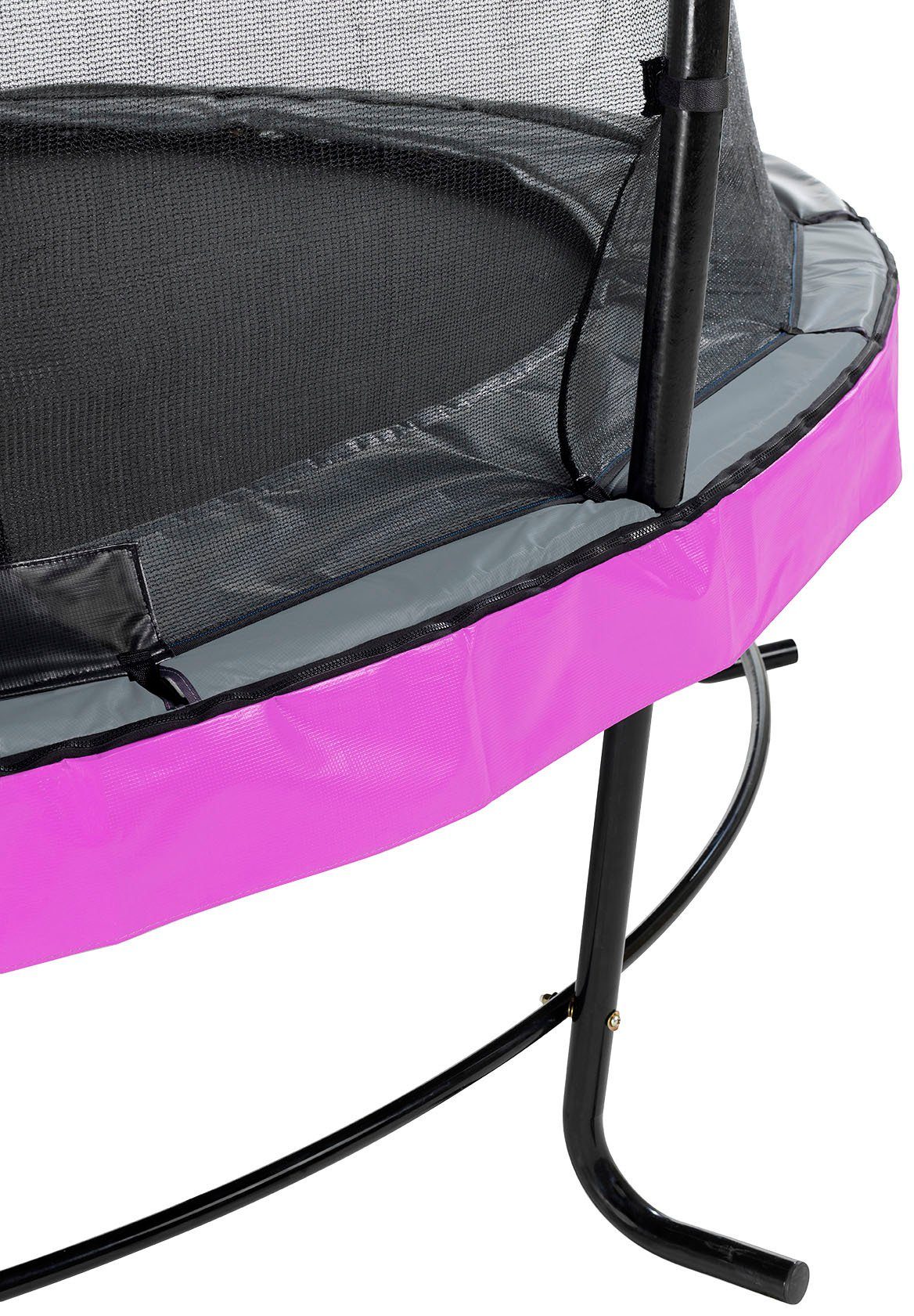 EXIT Gartentrampolin Elegant, Ø 366 cm, mit Economy Sicherheitsnetz