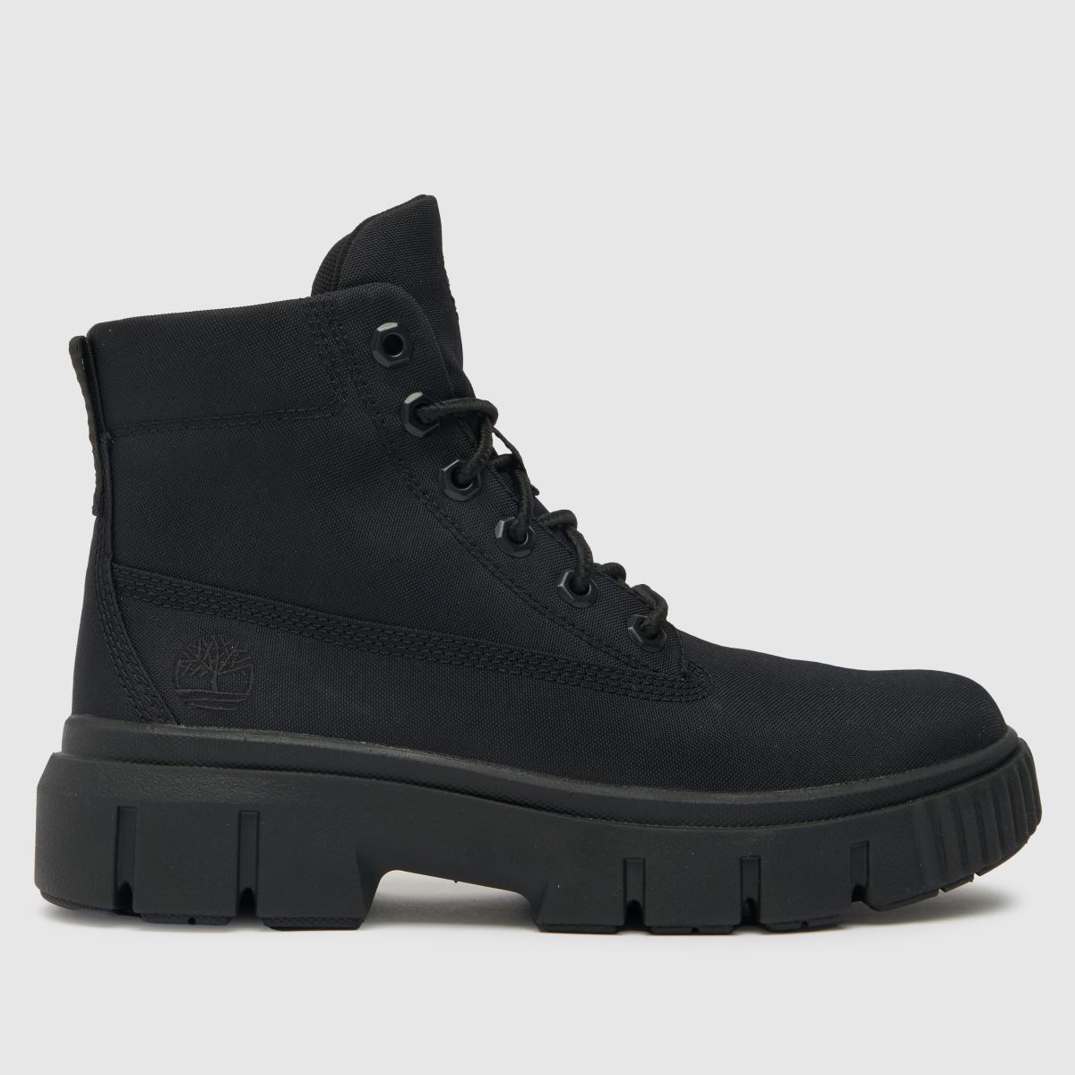 Timberland – Svarta gråfältstövlar