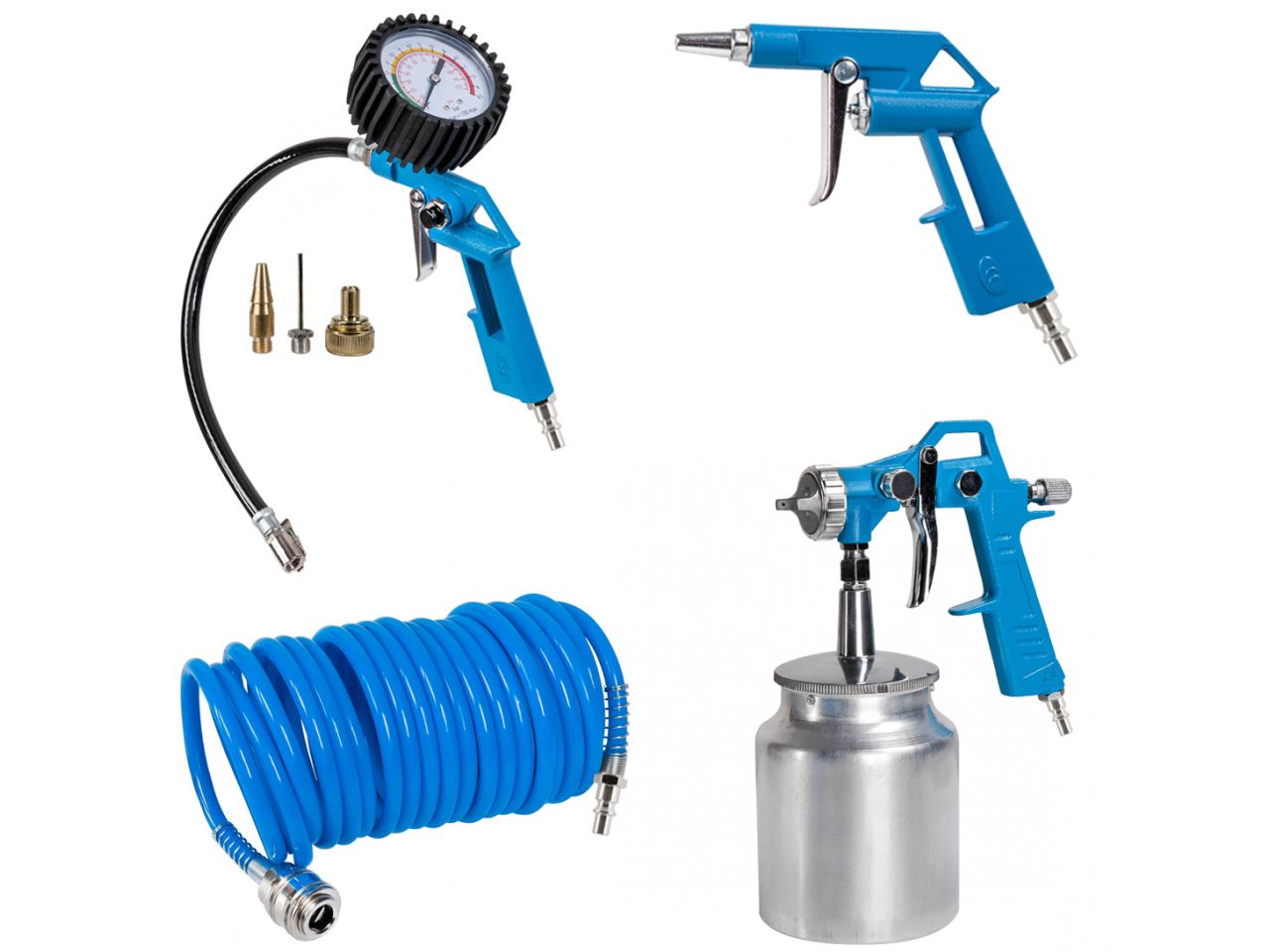 Airpress 45895 Compressor accessoiresset 7-dlg - Orion