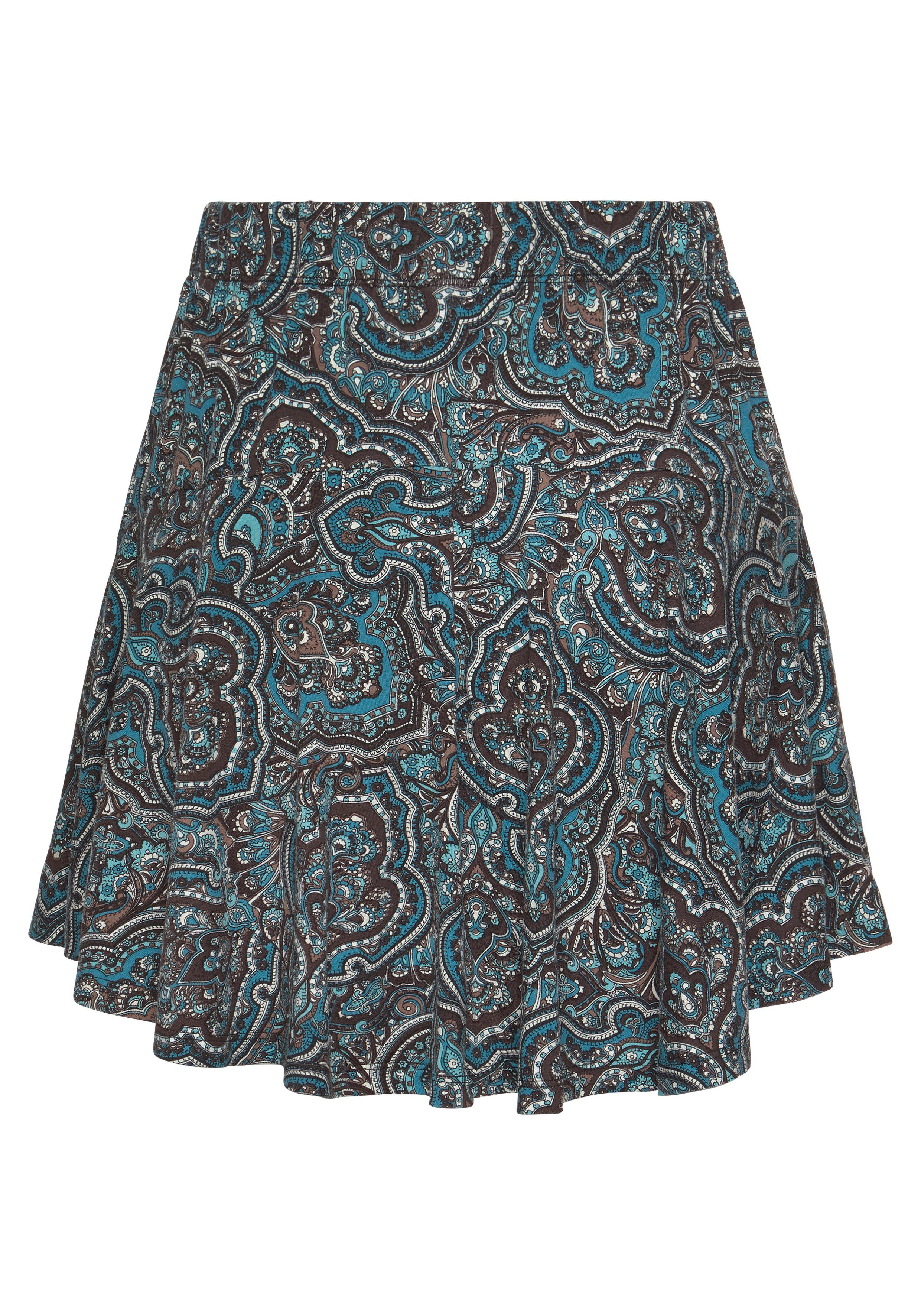 LASCANA Hosenrock mit Paisleydruck