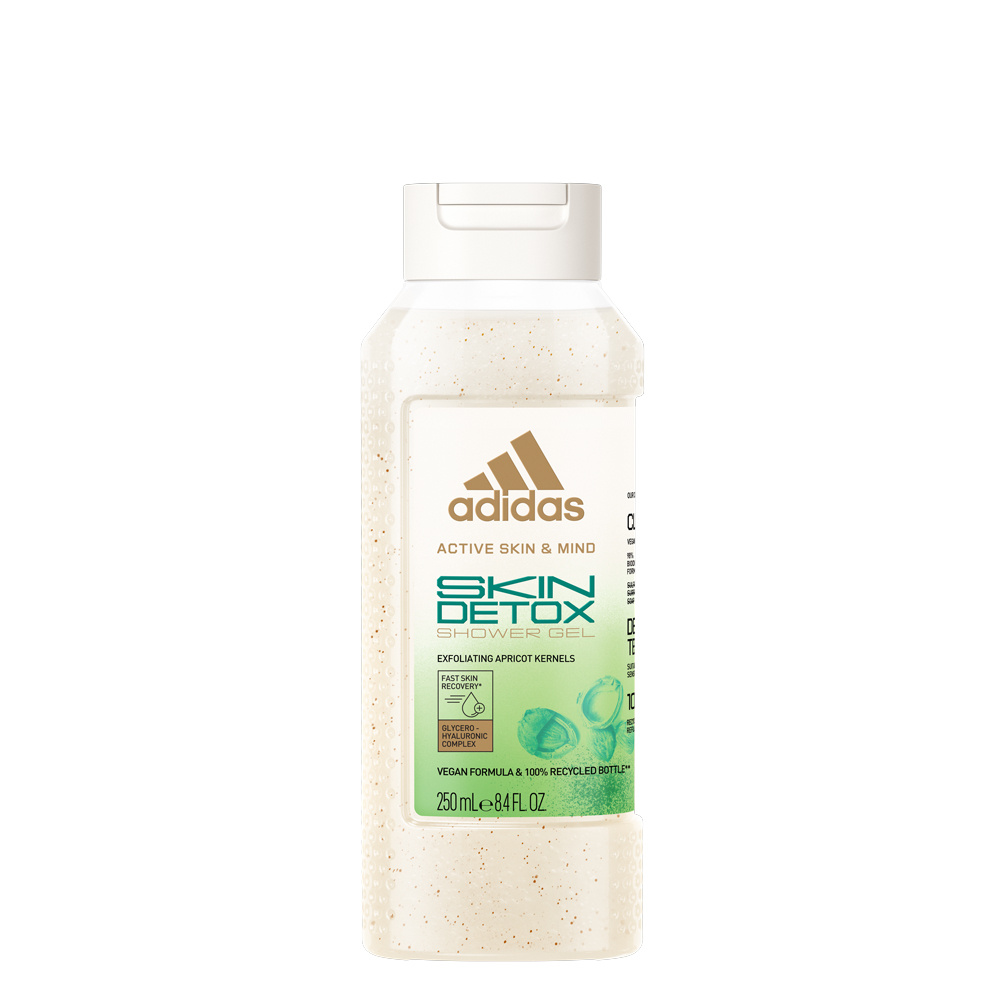 adidas Active Skin & Mind - Gel Douche Skin Detox Femme 250 ML Gel Douche