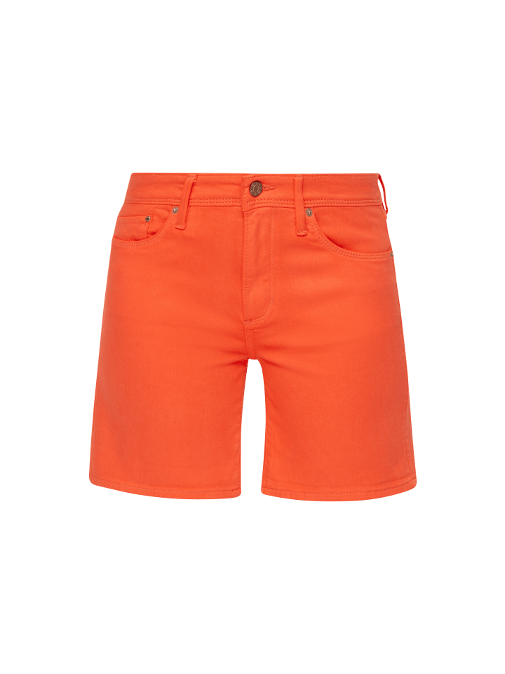 s.Oliver Jeans-Hose Short kurz in Orange günstig kaufen