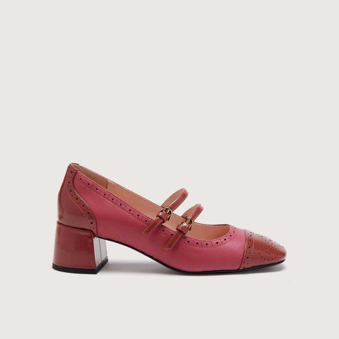 Coccinelle Magalù Shiny Brogue Bicolor