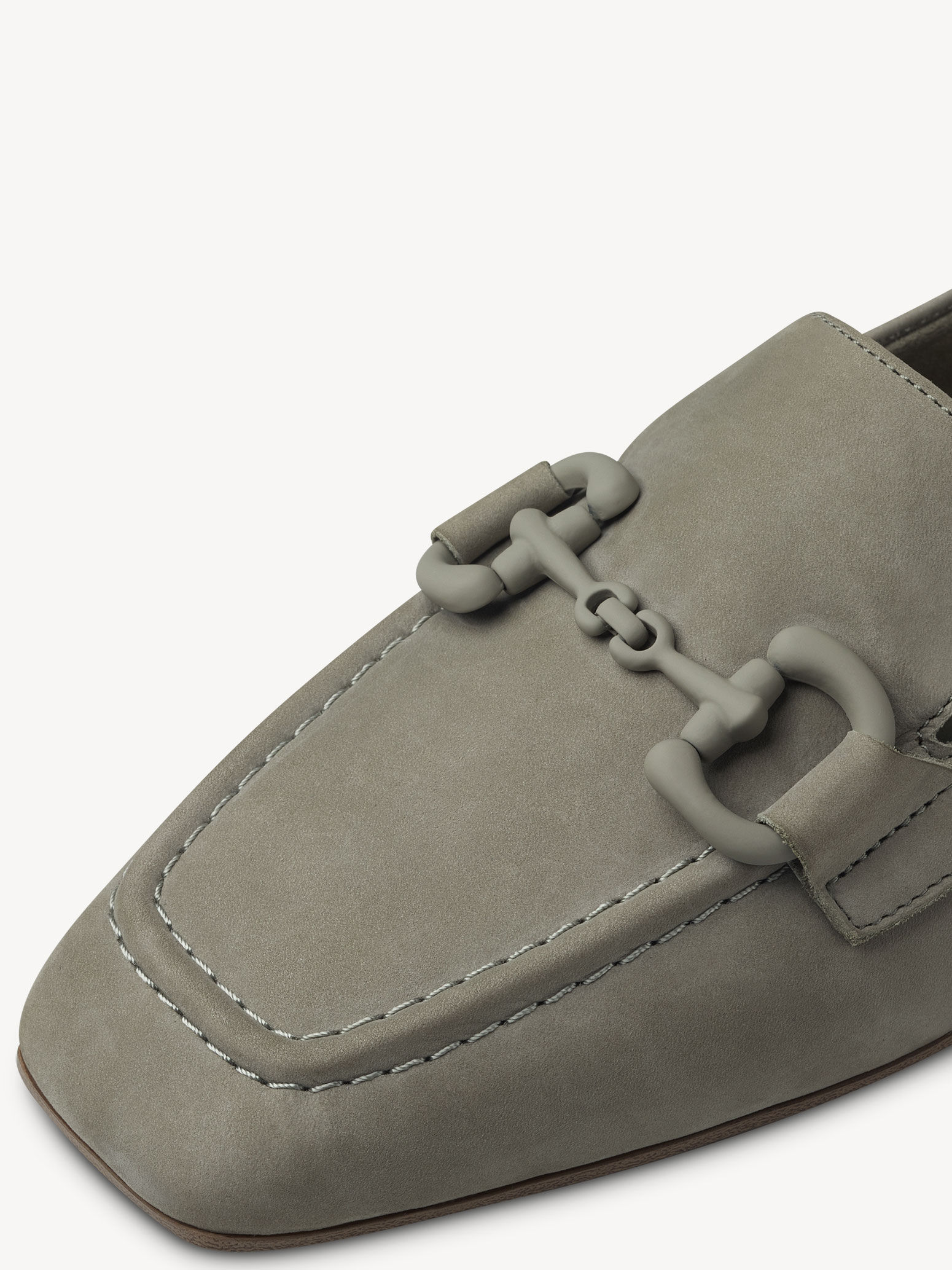 Slipper en cuir - vert