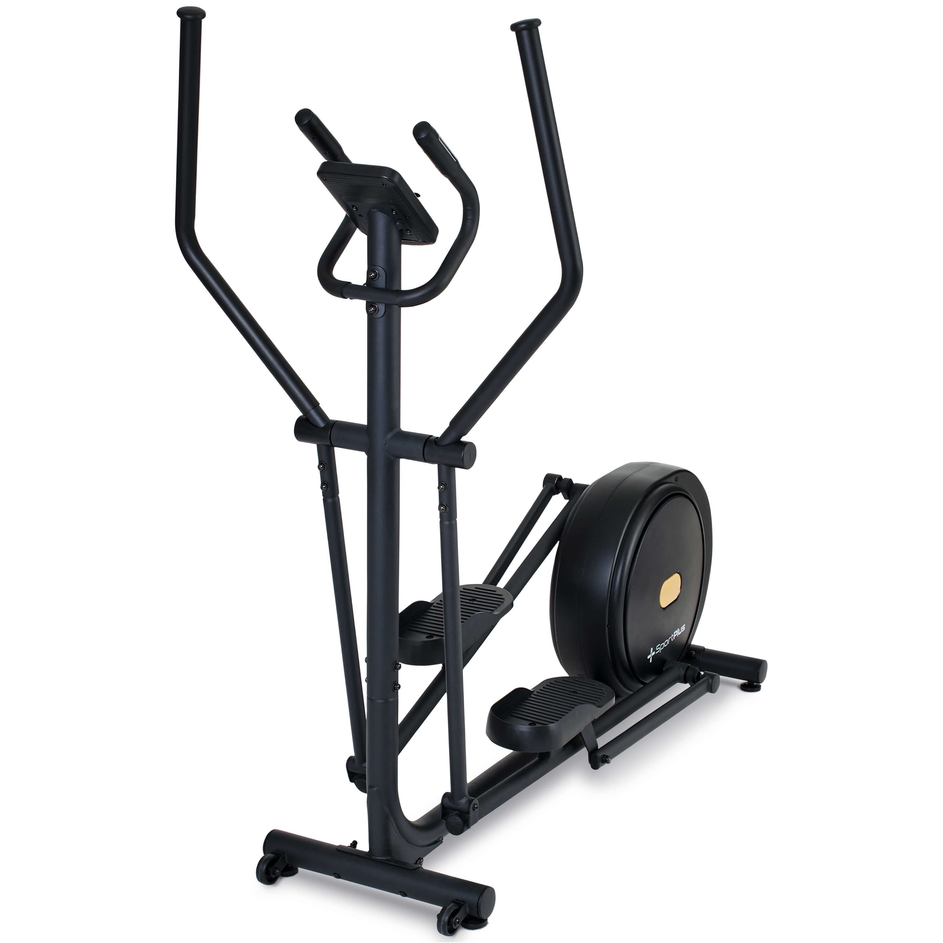 SportPlus Crosstrainer SP-ET-9910-B-iE, Design Crosstrainer, Magnetbremse, integrierte Herzfrequenz-Messung