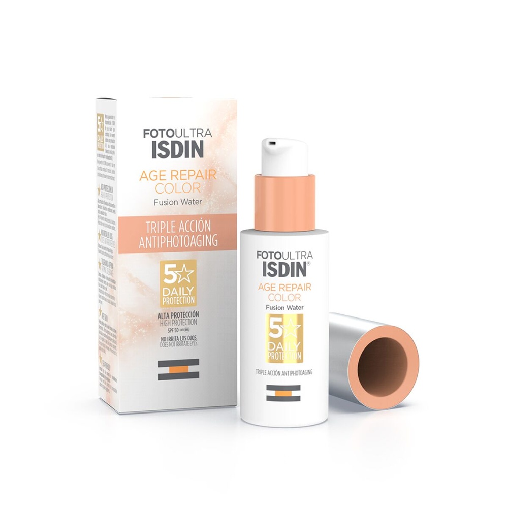 isdin Age Repair Color Crème solaire teintée Anti-âge SPF50