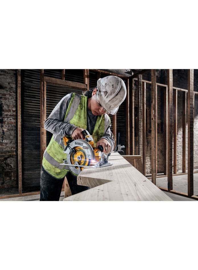 Serra circular DeWalt DCS573H2T-QW XR FlexVolt Advantage 190 mm 18V 5.0Ah Powerstack