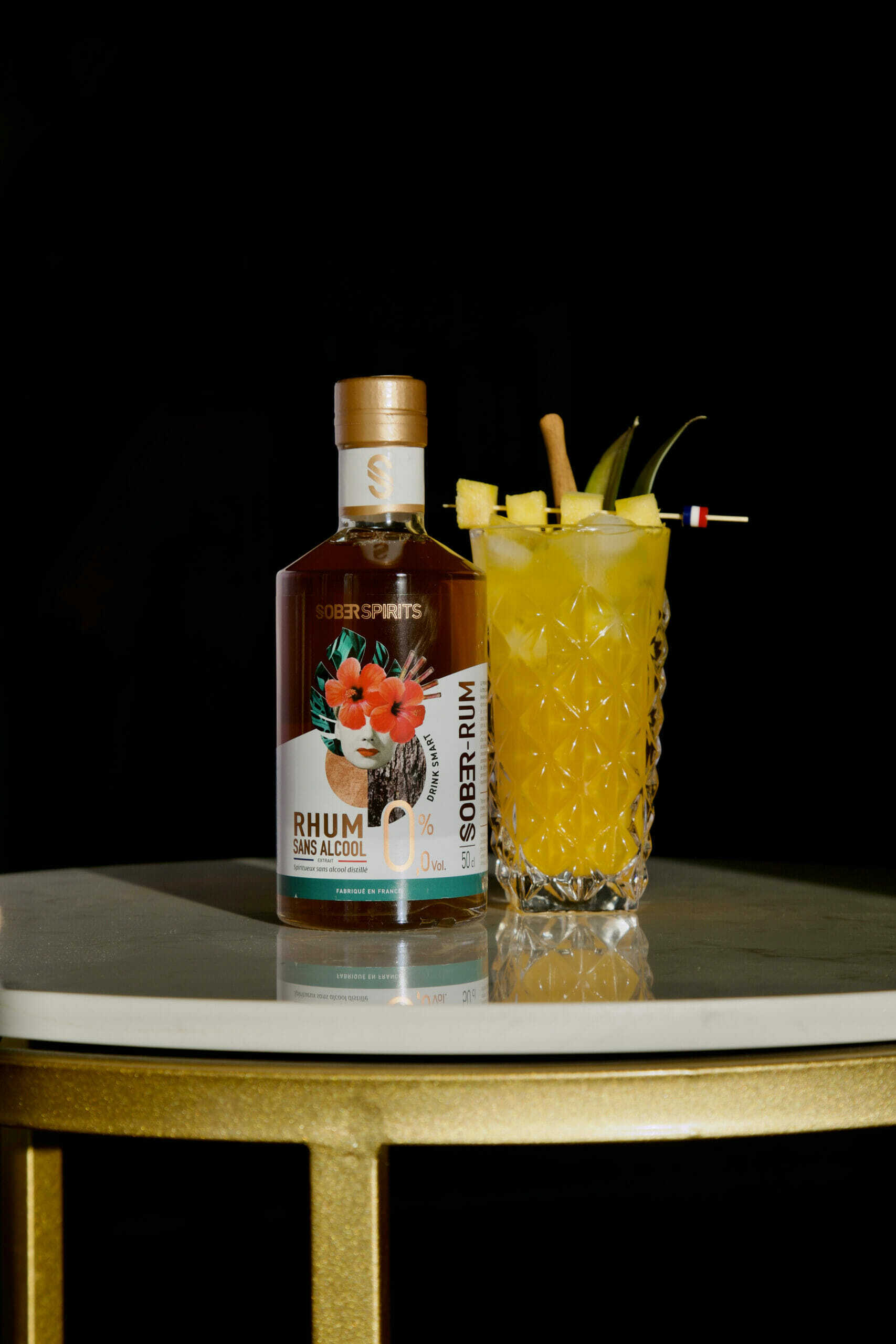 Sober Spirits : Rhum sans alcool - Gueule de joie 0° |  50 cl