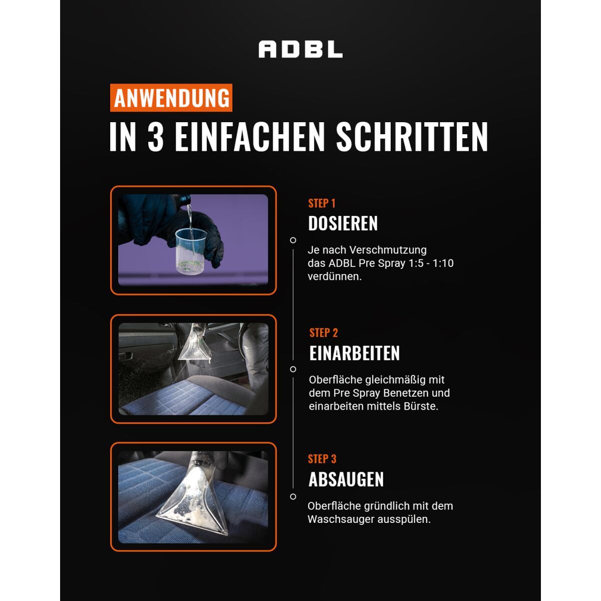 ADBL Pre Spray Polsterreiniger 1L