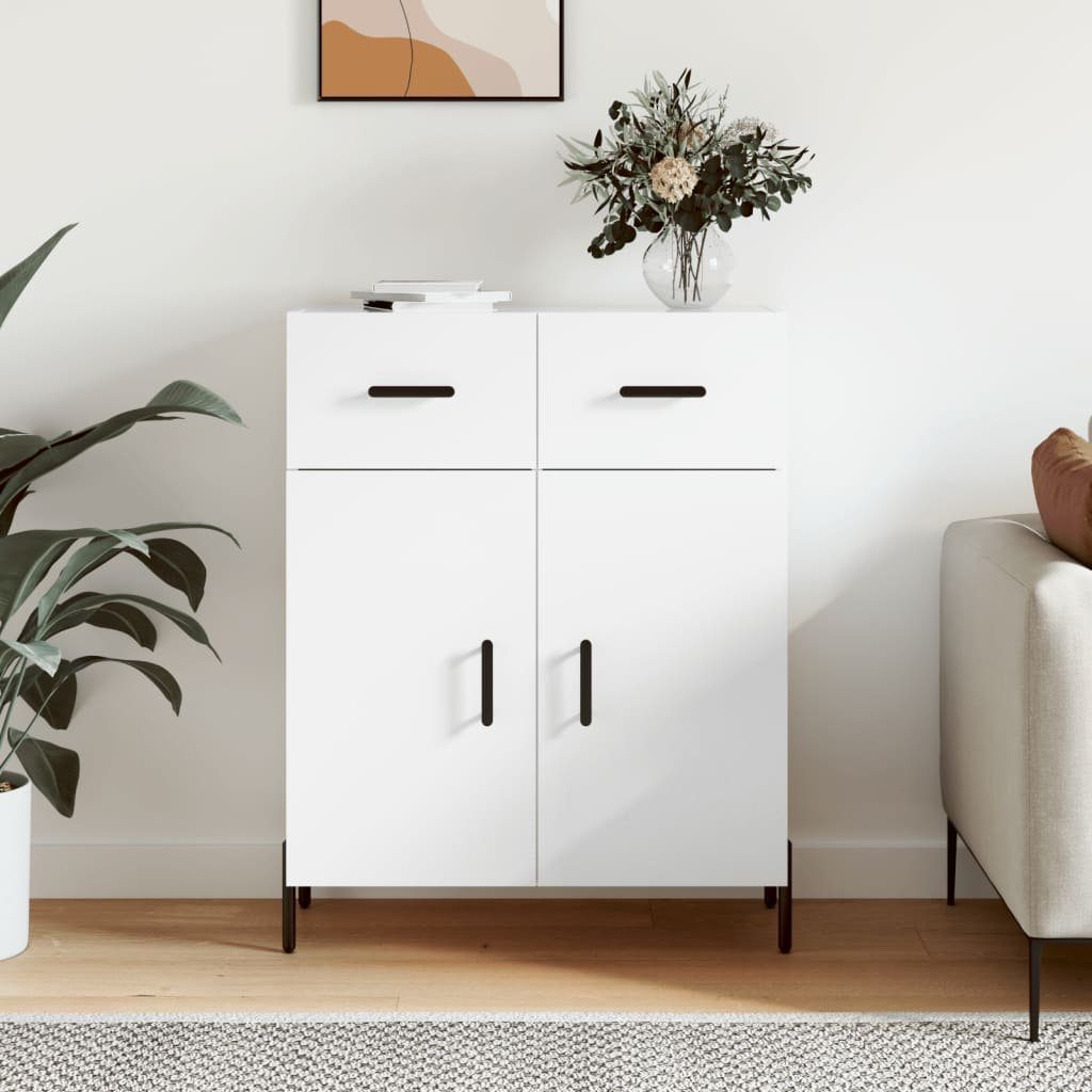 vidaXL Sideboard Sideboard Weiß 69,5x34x90 cm Holzwerkstoff (1 St)