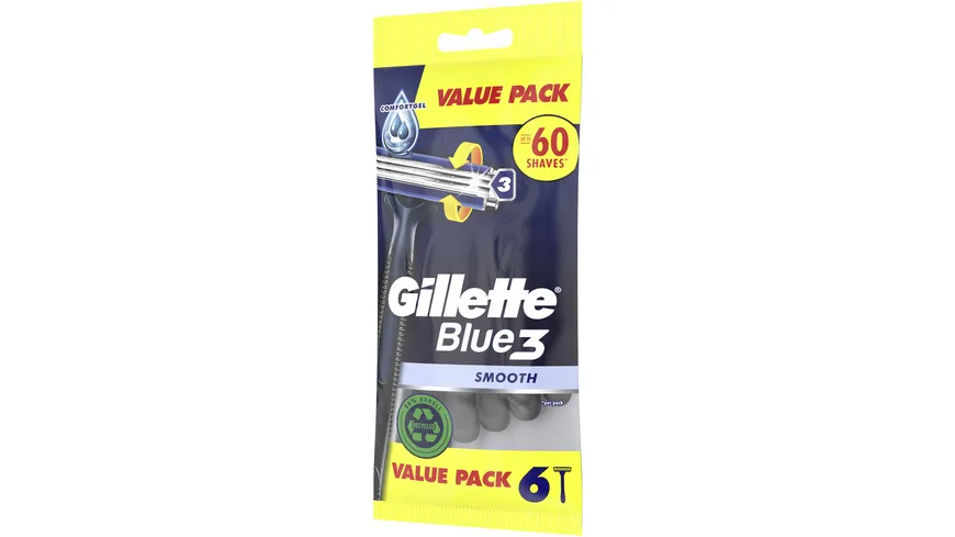 Gillette BLUE 3 Einweg Rasierer Smooth