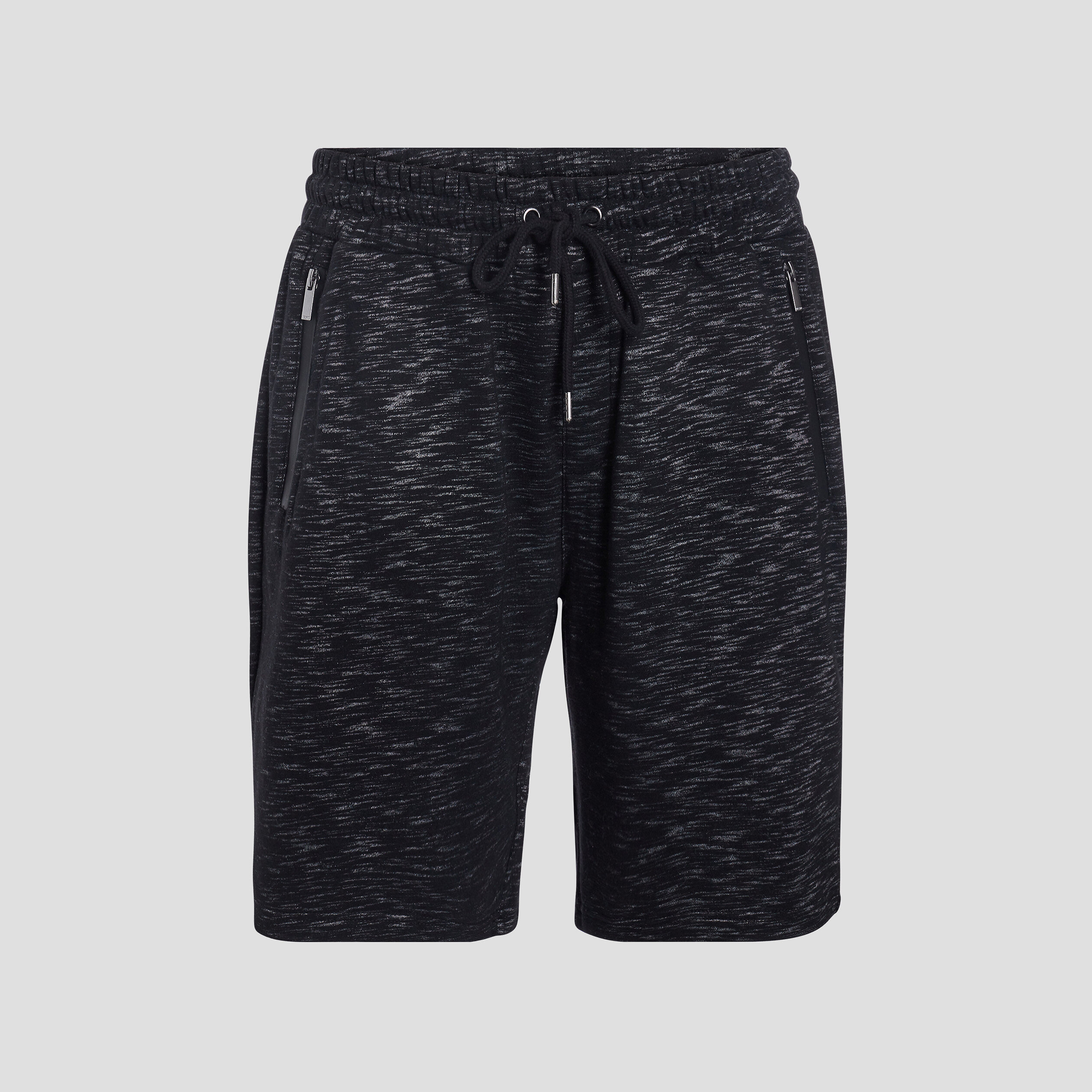 Short jogging poche zippée Liberto noir homme | La Halle