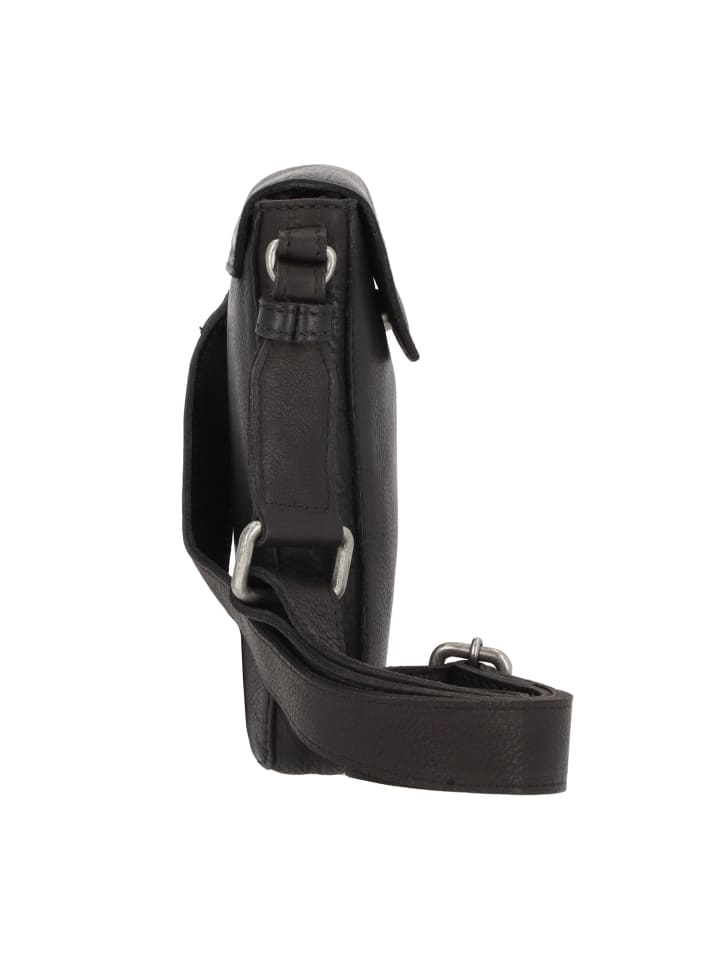 Cowboysbag Belfast Handytasche Leder 10 cm in black günstig kaufen onesize