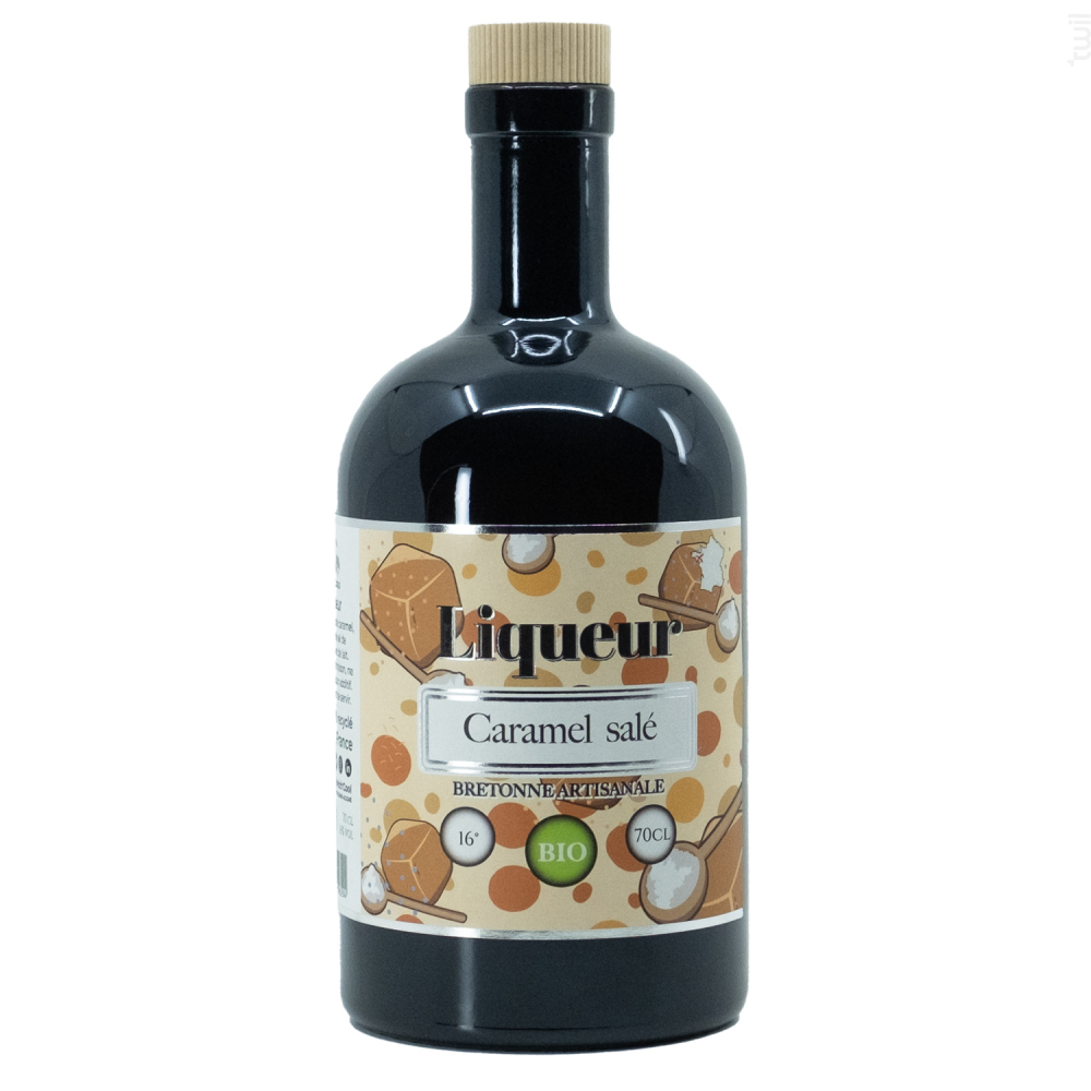 Liqueur de Caramel salé bio 16° 70cL Distillerie Breizh'cool