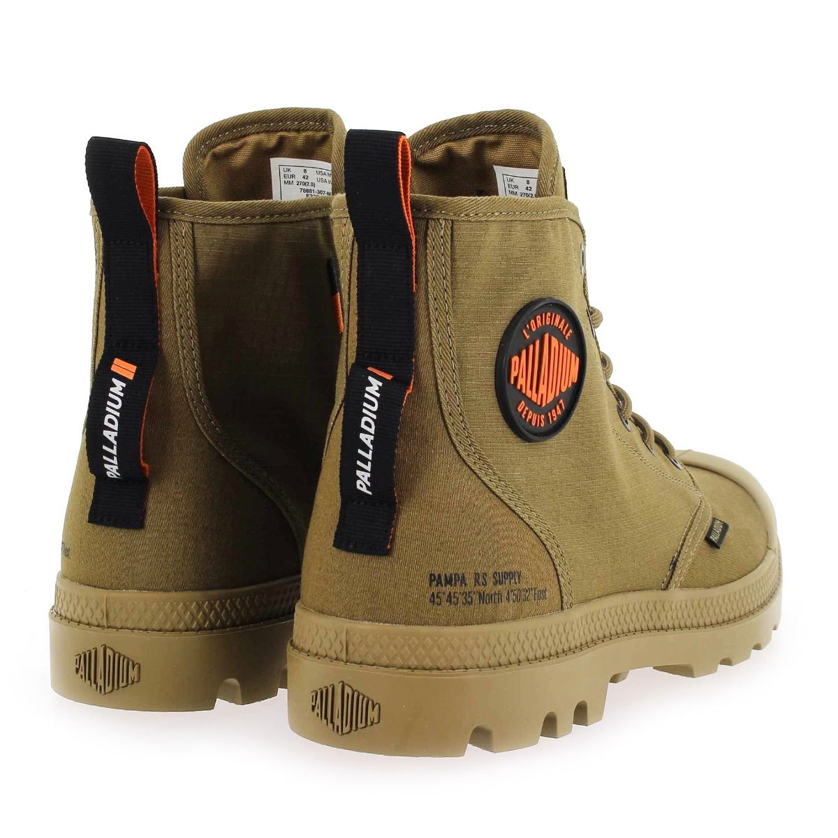 Palladium  PAMPA HI SUPPLY RS - Kaki