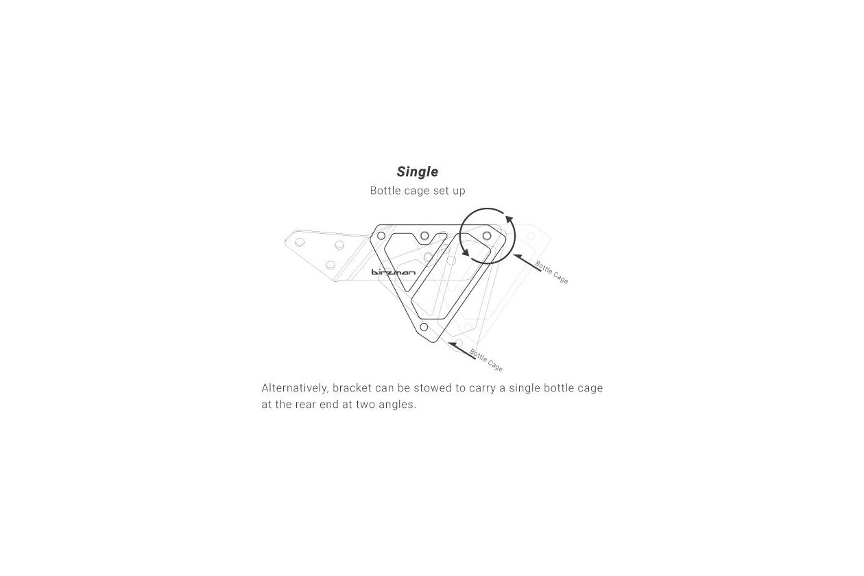 Birzman Aeroman Hydration Carrier Sattelbefestigung